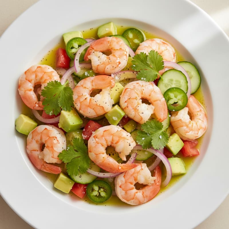 Zesty Chili-Lime Shrimp Ceviche