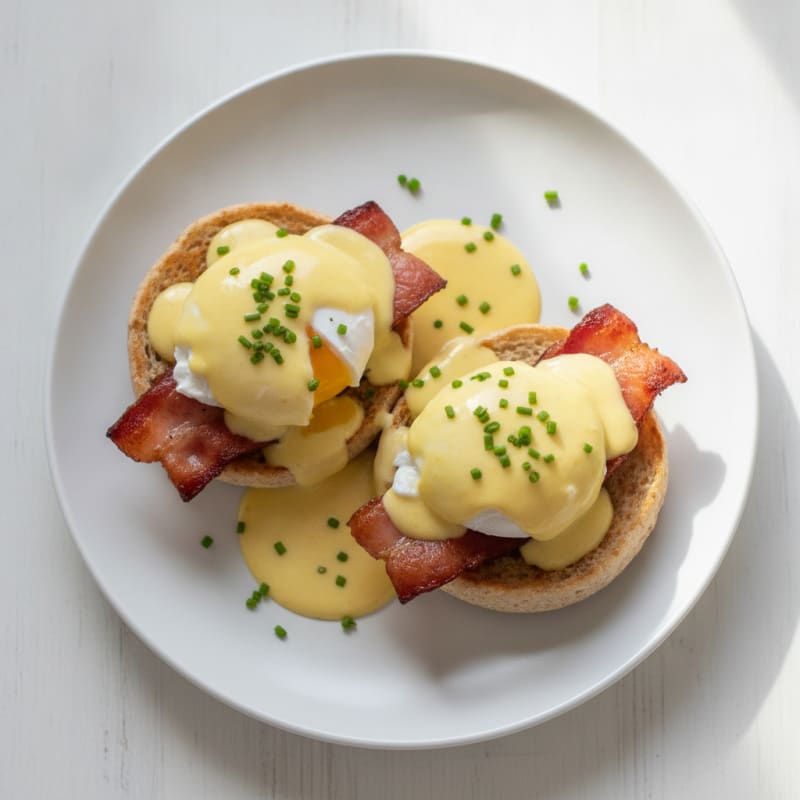 Classic Eggs Benedict with Hollandaise
