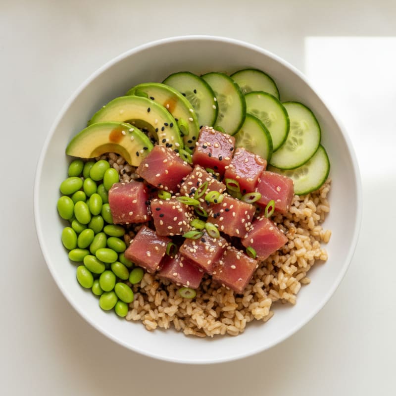 Ahi Tuna Poke Bowl