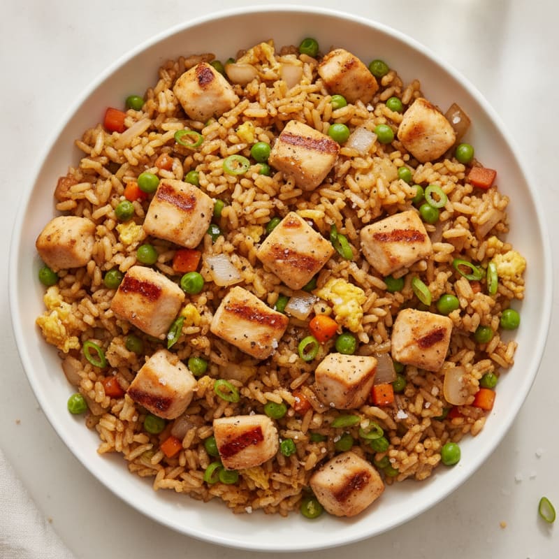 Savory Chicken and Vegetable Fried Rice