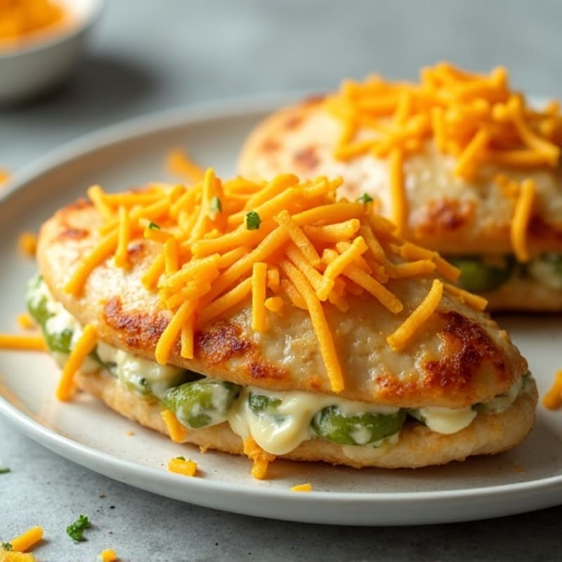 Baked Jalapeño Popper Stuffed Chicken