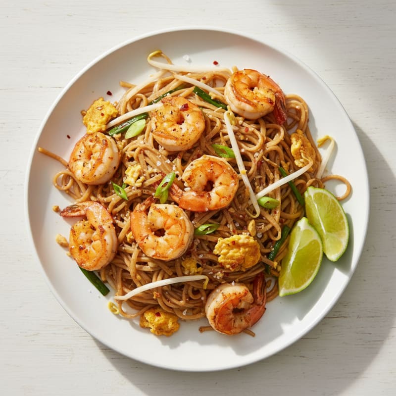 Shrimp Pad Thai Noodles