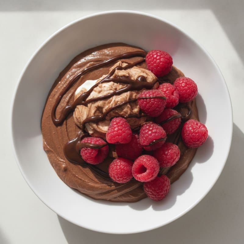 Silky Chocolate Protein Pudding