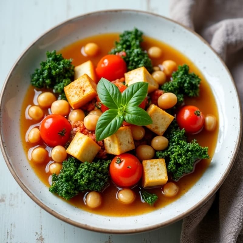 Tender Summer Vegetable Stew with Fresh Herbs
