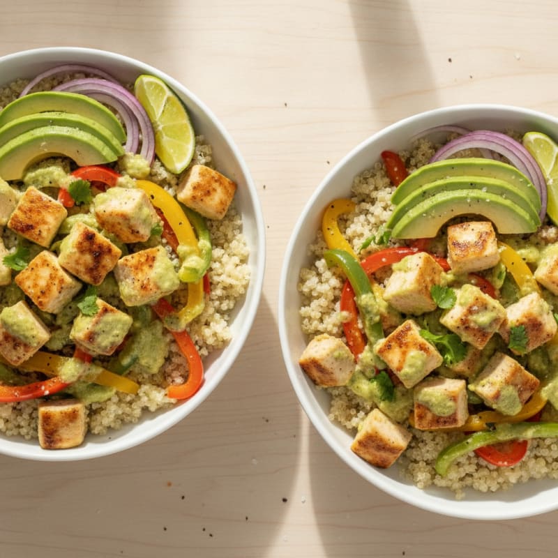 El Arroyo Salsa Verde Chicken Bowls