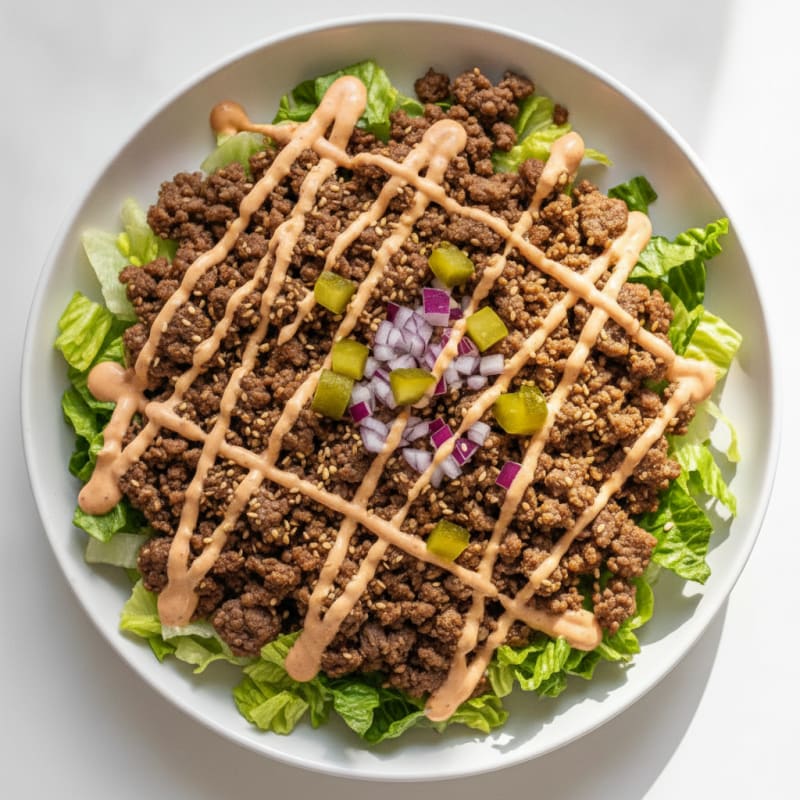 Big Mac Protein Bowl