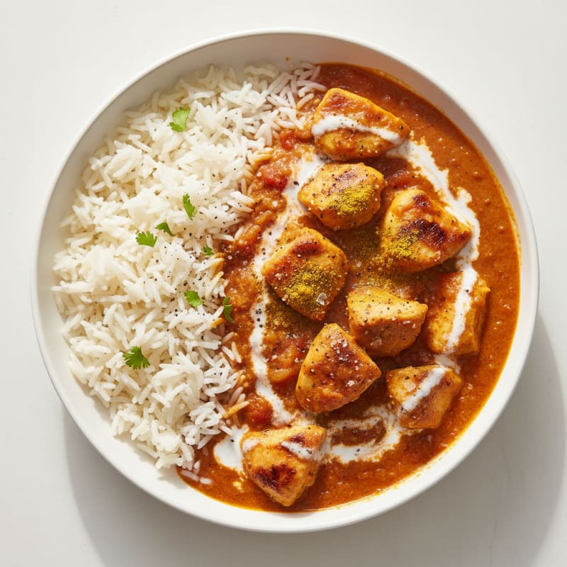 Creamy Spiced Butter Chicken with Basmati