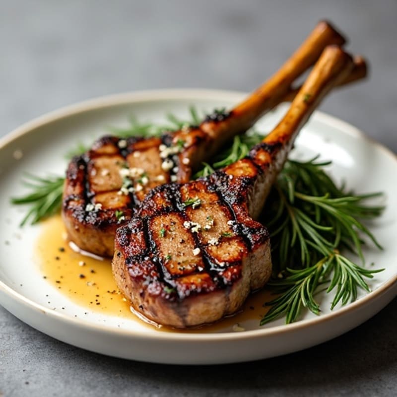 Grilled Herb Lamb Chops