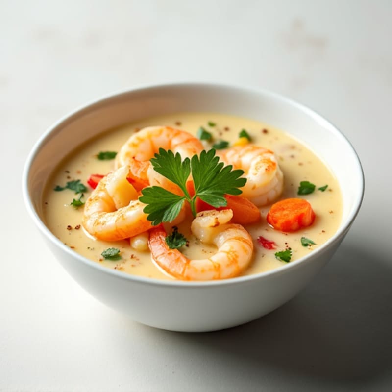 Creamy Coconut Seafood Chowder