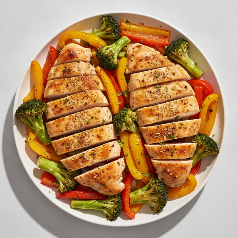 Sheet Pan Lemon Herb Chicken and Veggies