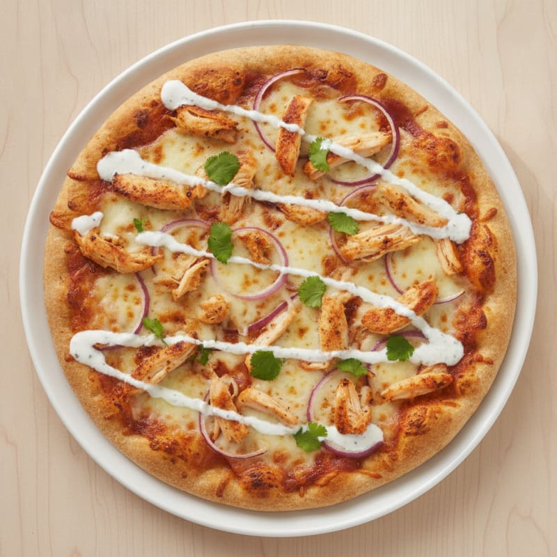BBQ Ranch Chicken Pizza