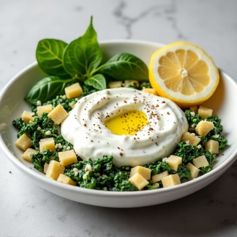 Creamy Greek Yogurt Spinach Artichoke Dip