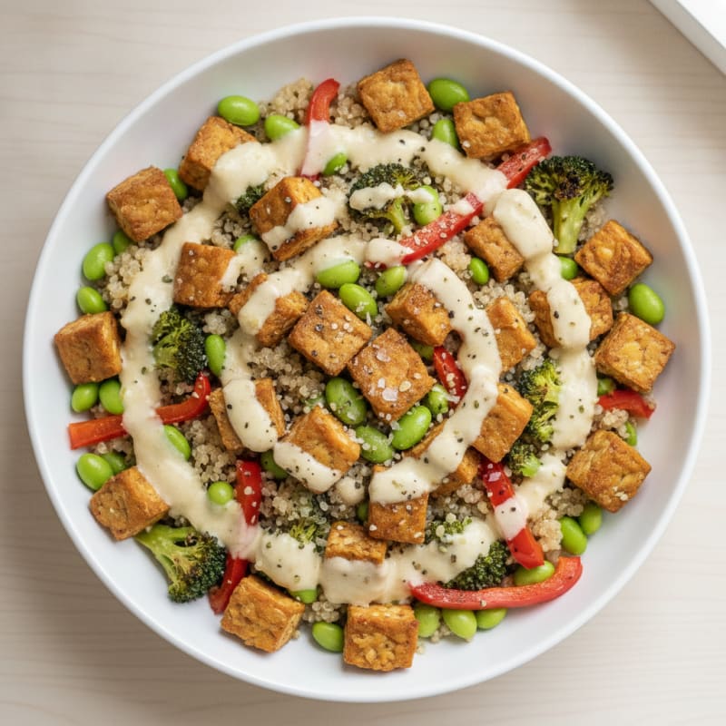 Roasted Vegetable & Quinoa Power Bowl