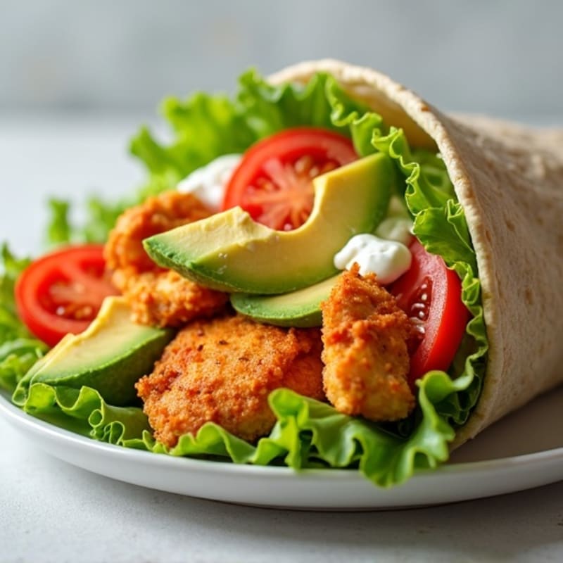 Fresh Buffalo Chicken Wrap