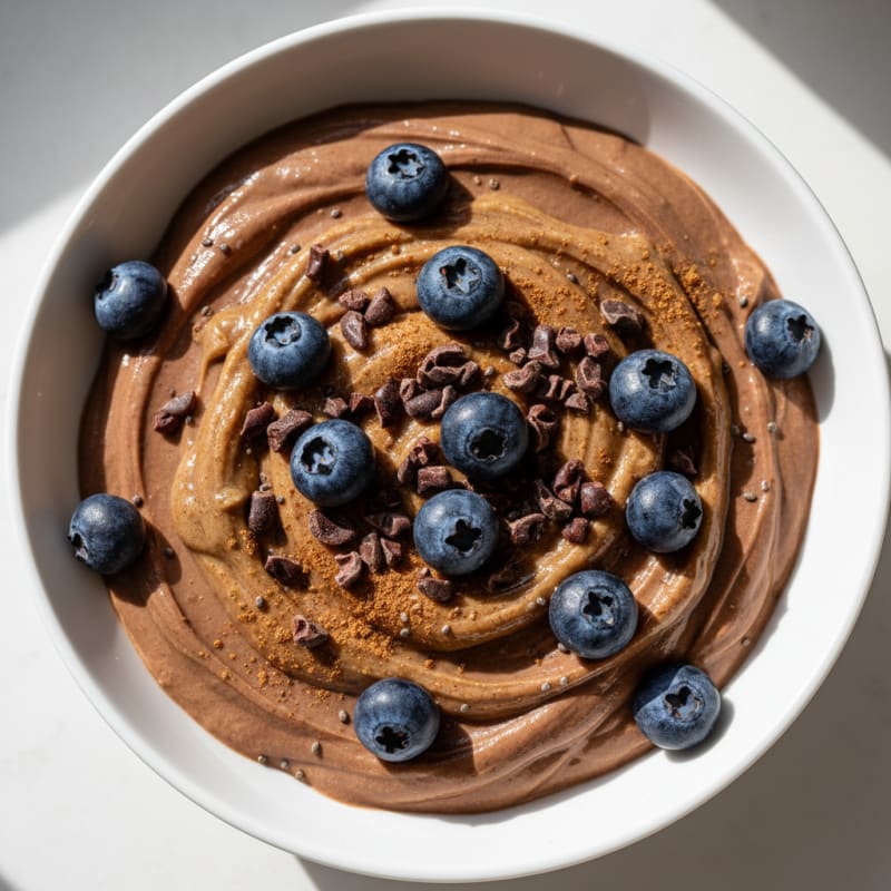 Chocolate Protein Yogurt Power Bowl