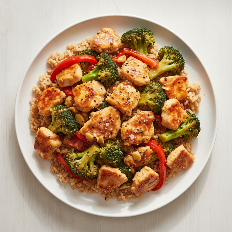 Teriyaki Chicken and Broccoli Stir-fry