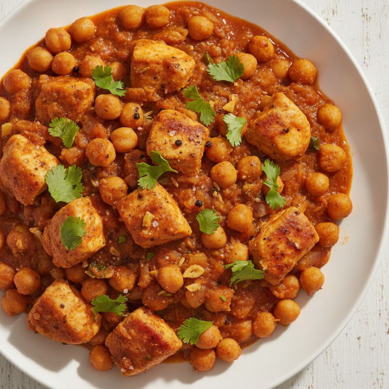 Chickpea and Tomato Masala