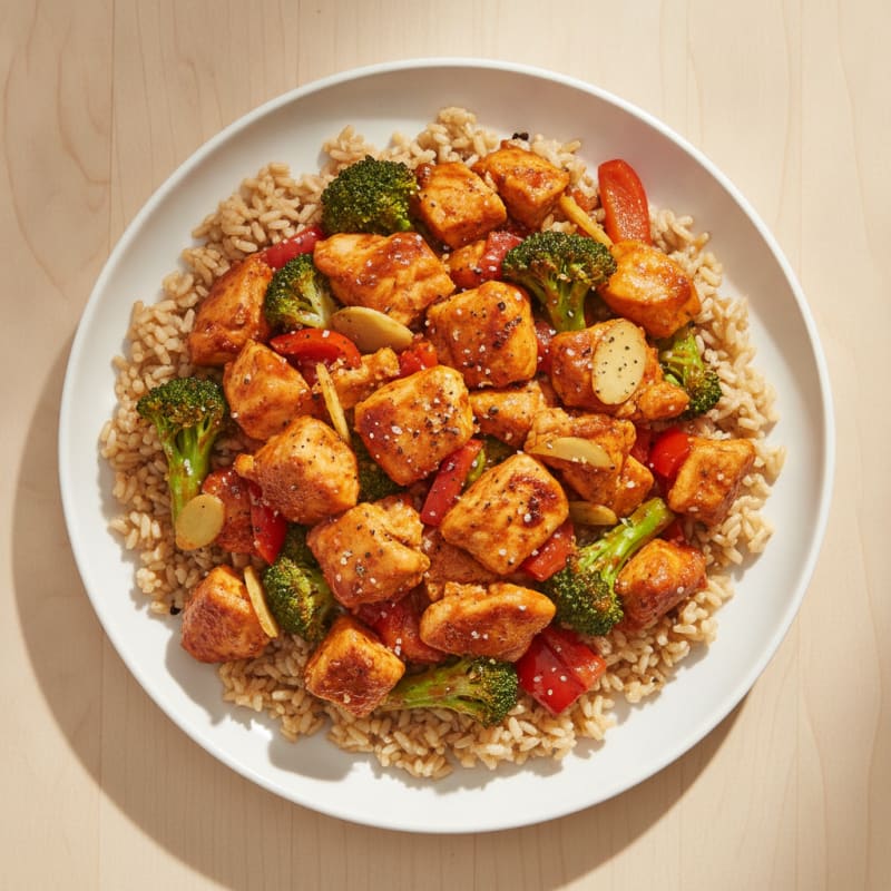 Spicy Gochujang Chicken Stir-Fry