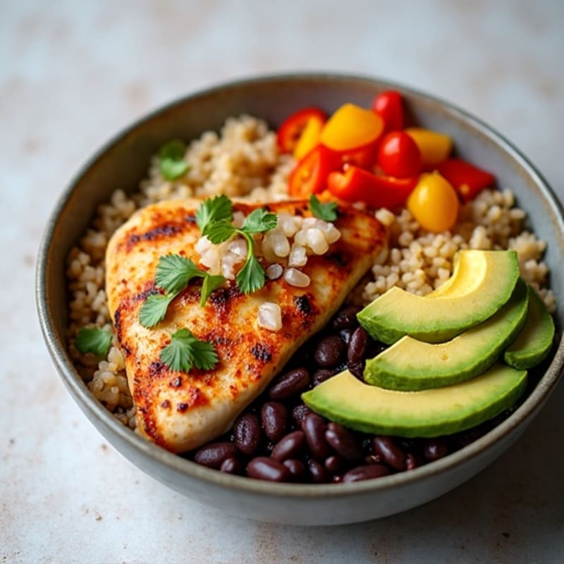 Hearty Black Bean Burrito Bowl