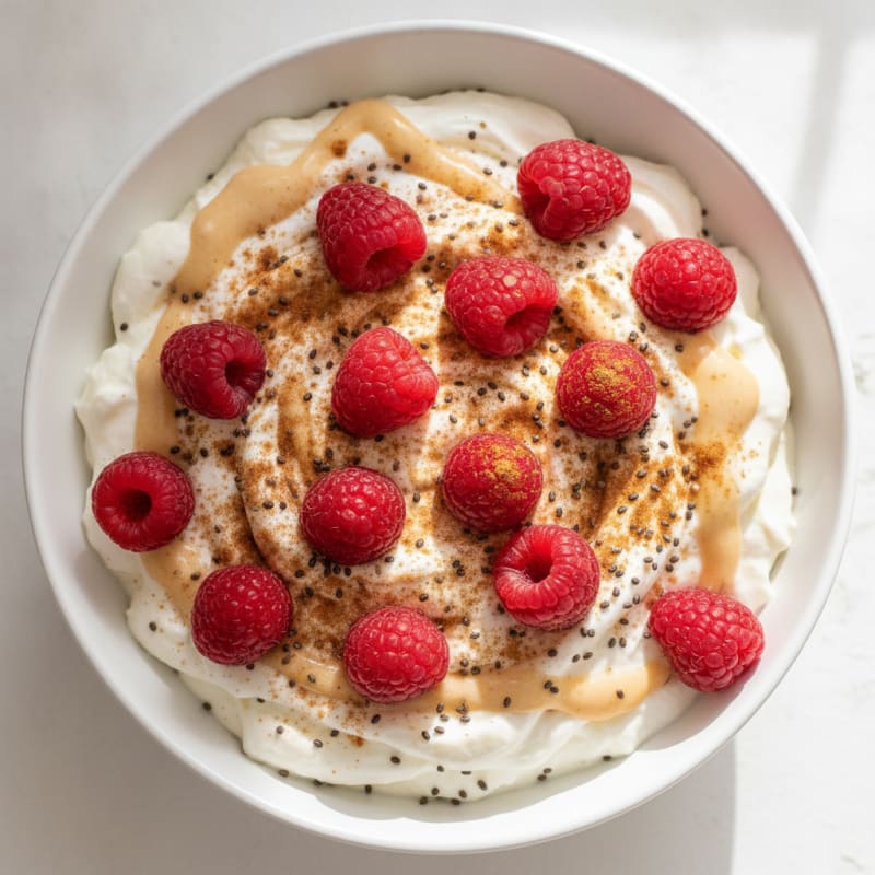 Sweet Vanilla-Berry Protein Power Bowl