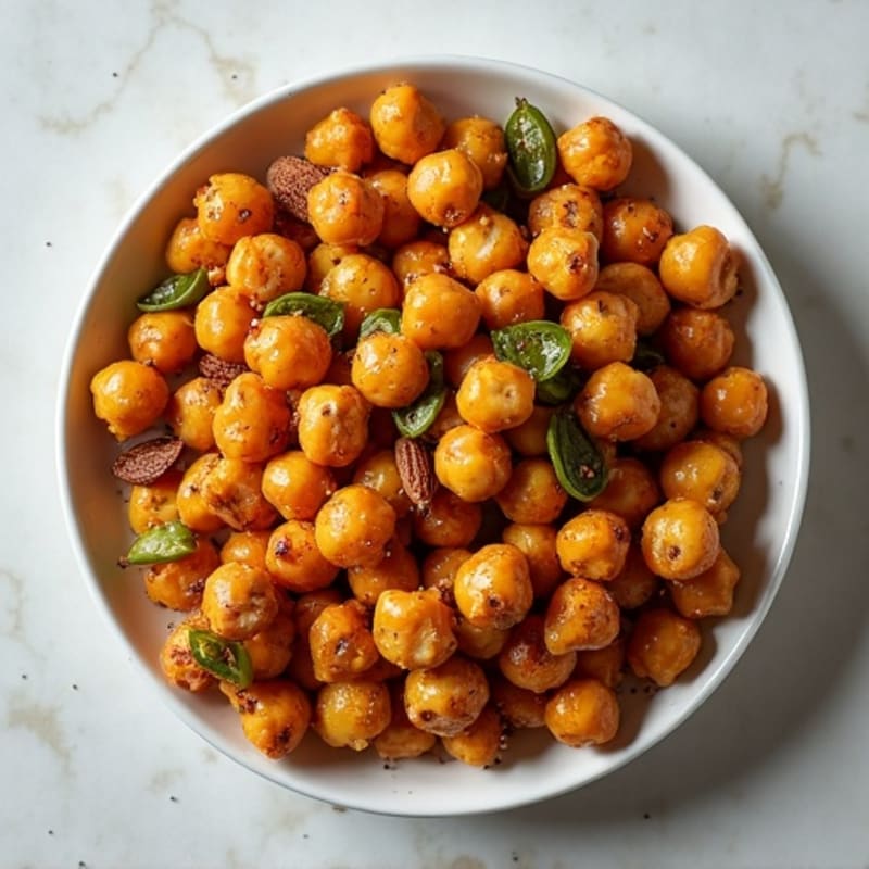 Crispy Roasted Chickpea Trail Mix
