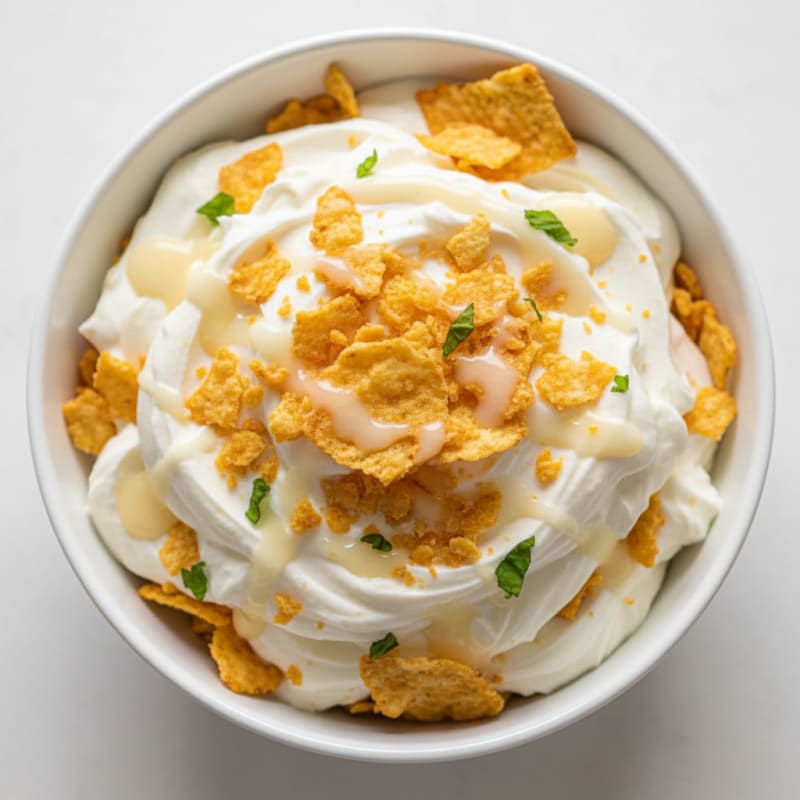 Protein Corn Chip Parfait with Greek Yogurt