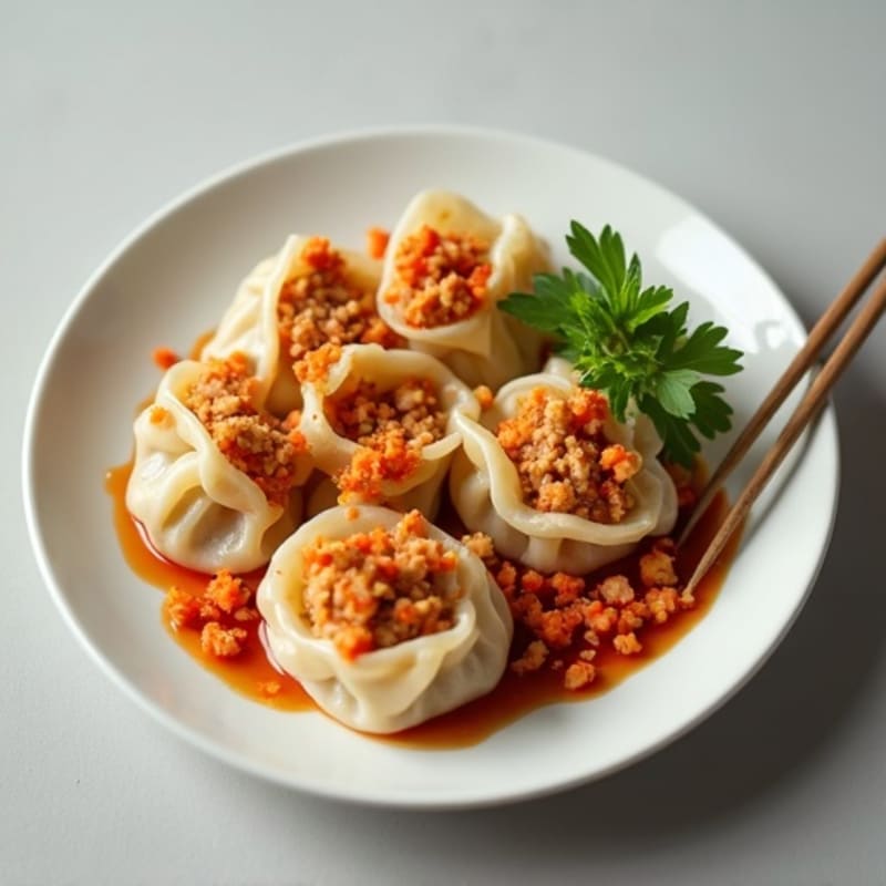 High-Protein Turkey and Tofu Kimchi Dumplings