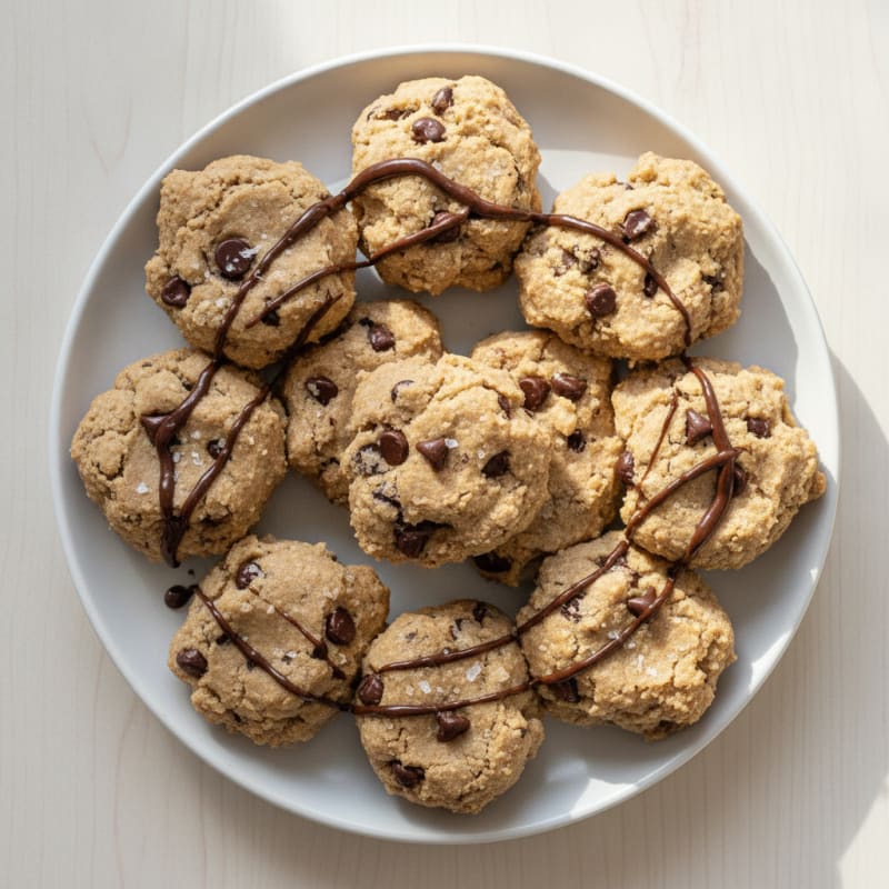 No-Bake Protein Chocolate Chip Cookie Dough Bites