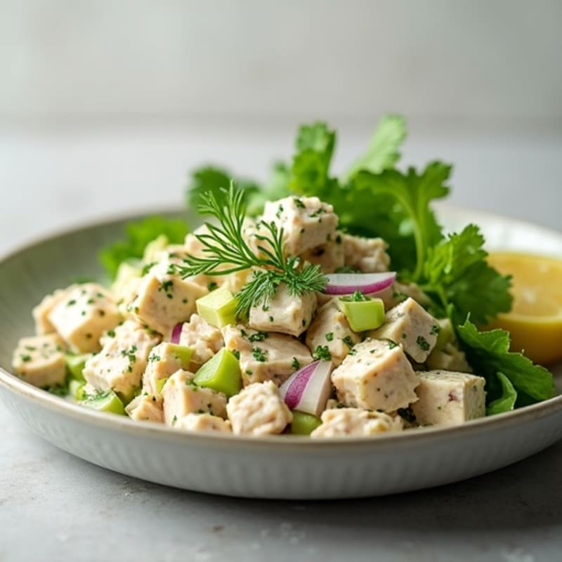 Creamy Fresh Herb Tuna Salad