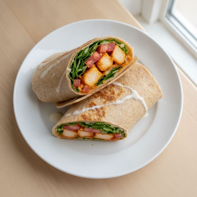 Buffalo Ranch Chicken Wrap