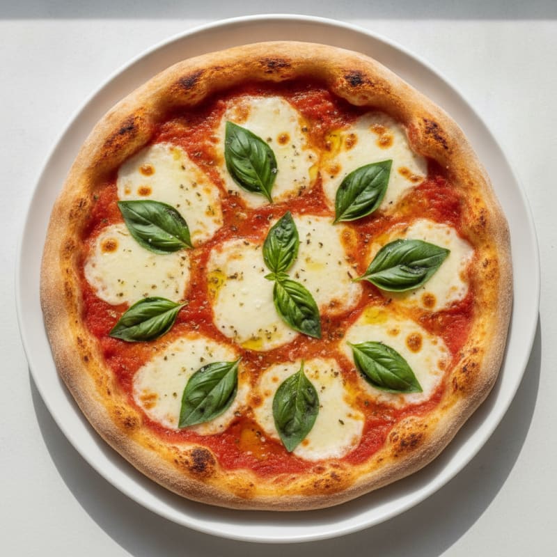 Classic Margherita Pizza with Fresh Basil