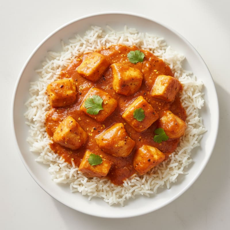 Spiced Butter Chicken with Basmati Rice