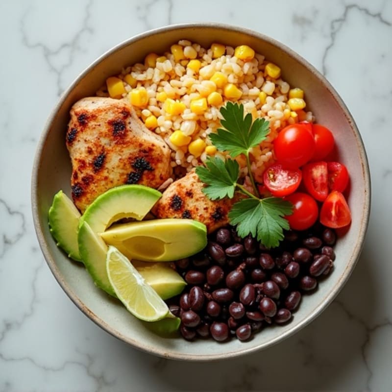 Hearty Black Bean Burrito Bowl