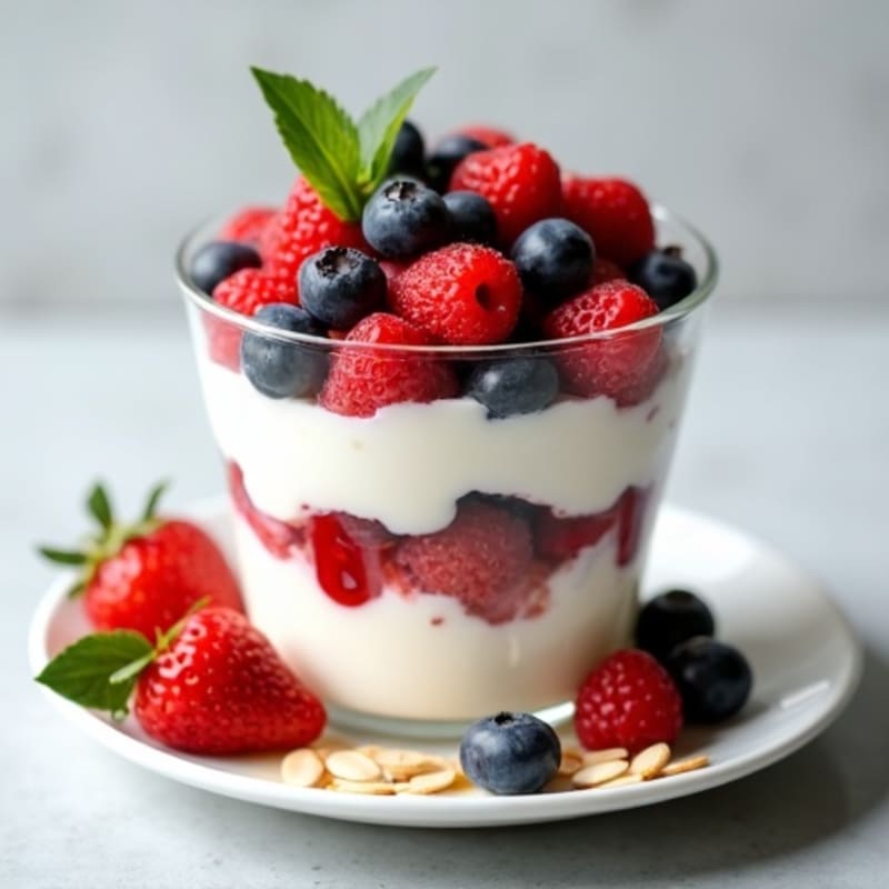 Greek Yogurt Parfait with Berries