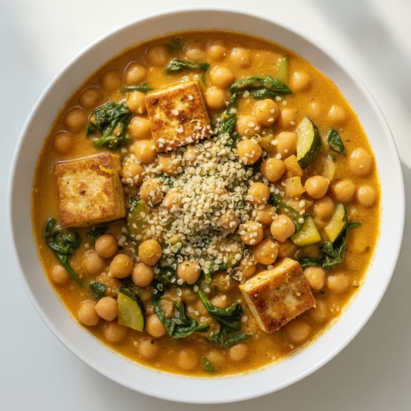 Slow-Cooked Chickpea and Vegetable Stew