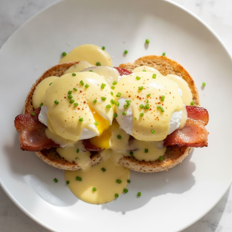 Classic Eggs Benedict with Hollandaise