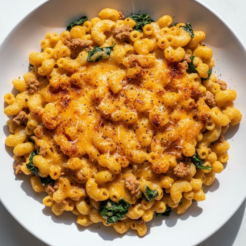 Creamy Golden Baked Macaroni and Cheese