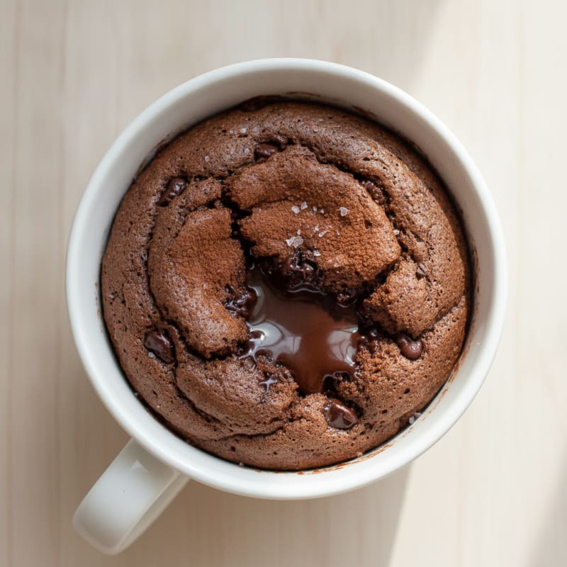 Decadent Chocolate Protein Mug Cake