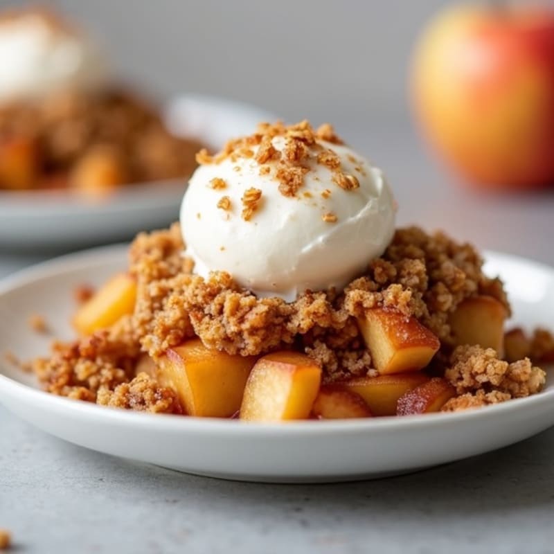 Baked Cinnamon Apple Crisp