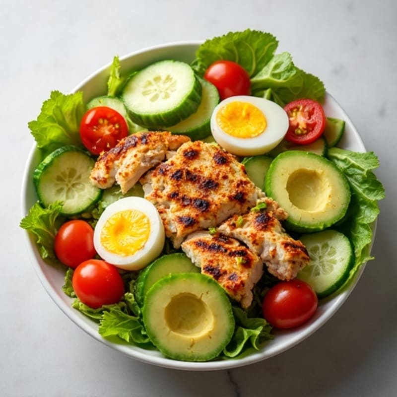Fresh Grilled Chicken Cobb Salad