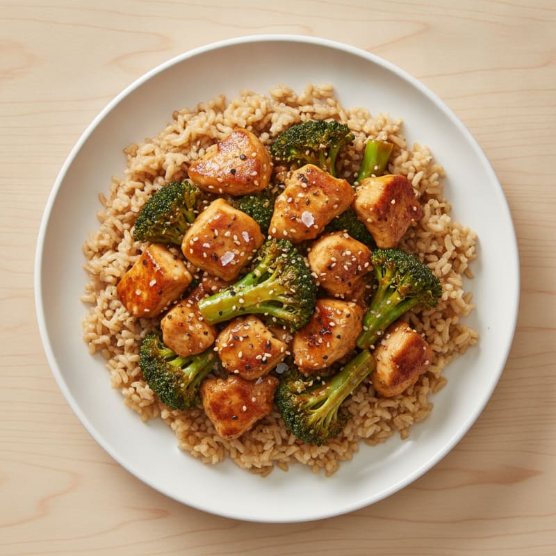 Teriyaki Chicken and Broccoli Stir-Fry