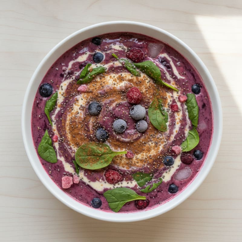 Mixed Berry Protein Power Smoothie