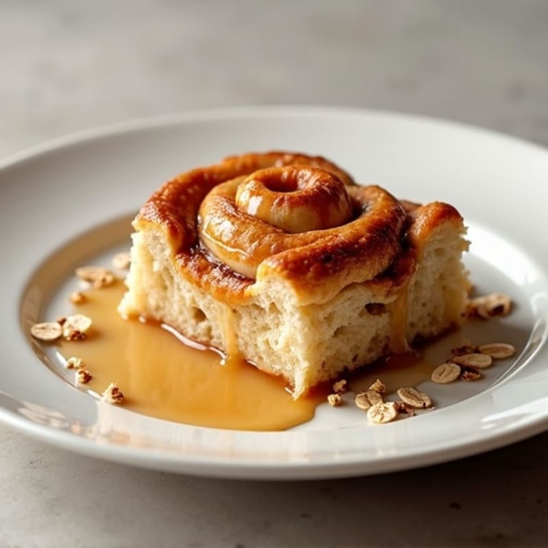 Protein-Packed Greek Yogurt Cinnamon Roll Bake