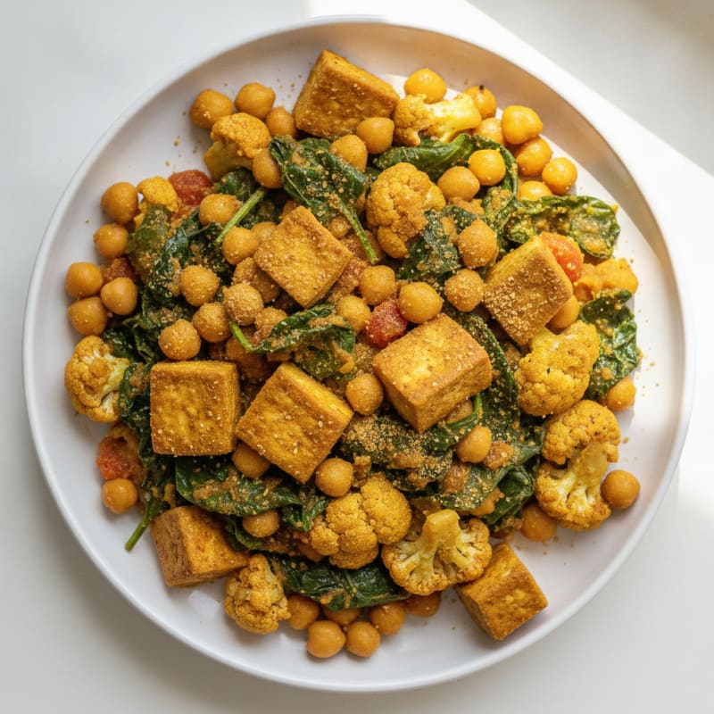 Hearty Chickpea and Vegetable Curry