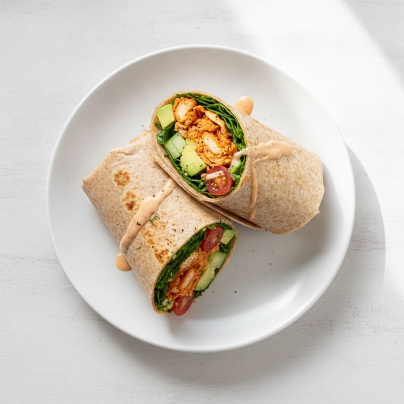 Buffalo Ranch Chicken Wrap
