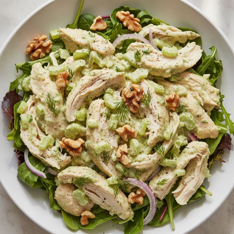 Savory Chicken Salad with Herbs