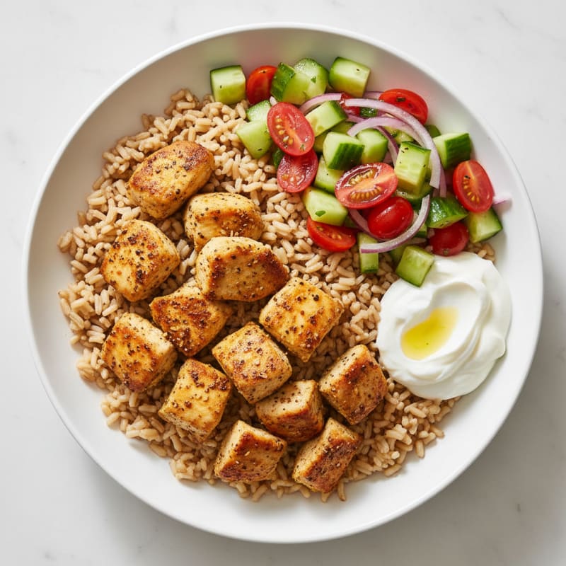 Chicken Shawarma Rice Bowl