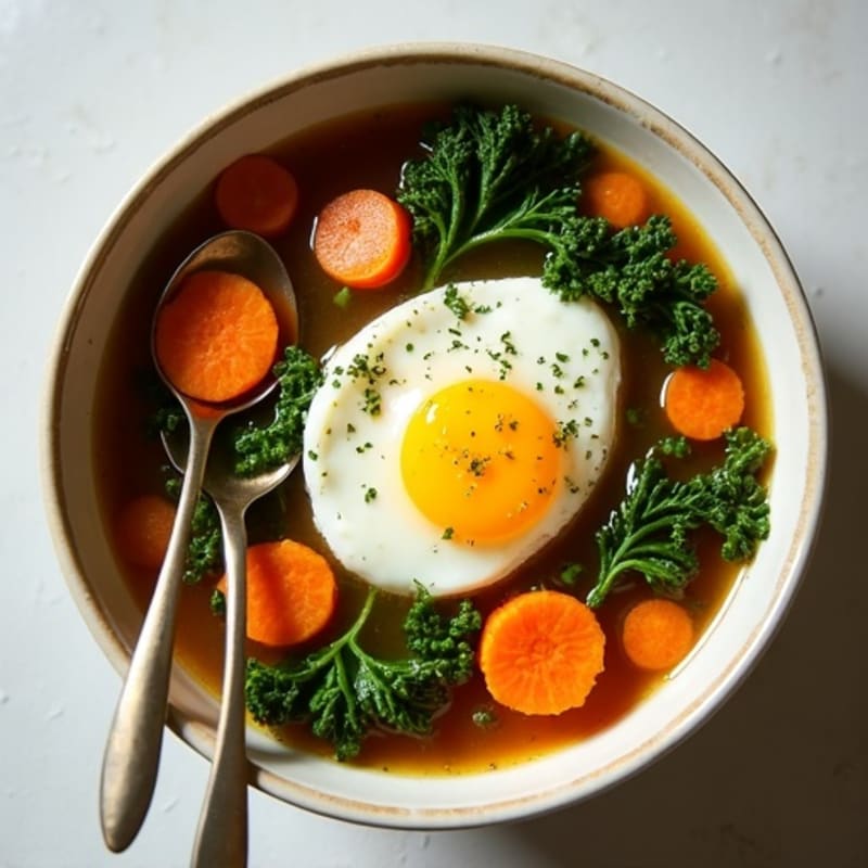 Herb-Simmered Collagen-Rich Bone Broth Bowl