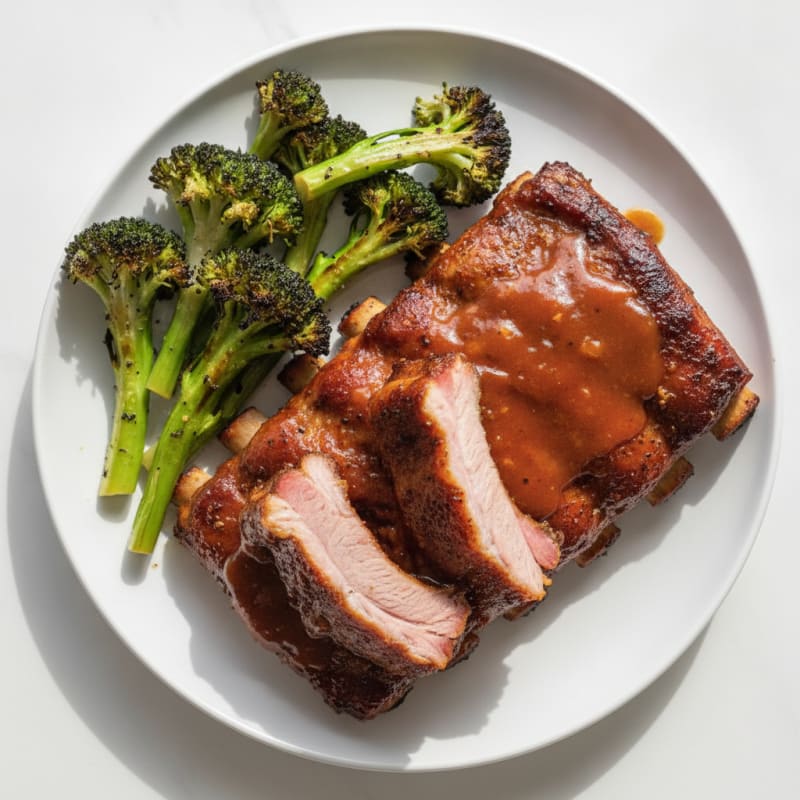 Smoked BBQ Pork Ribs
