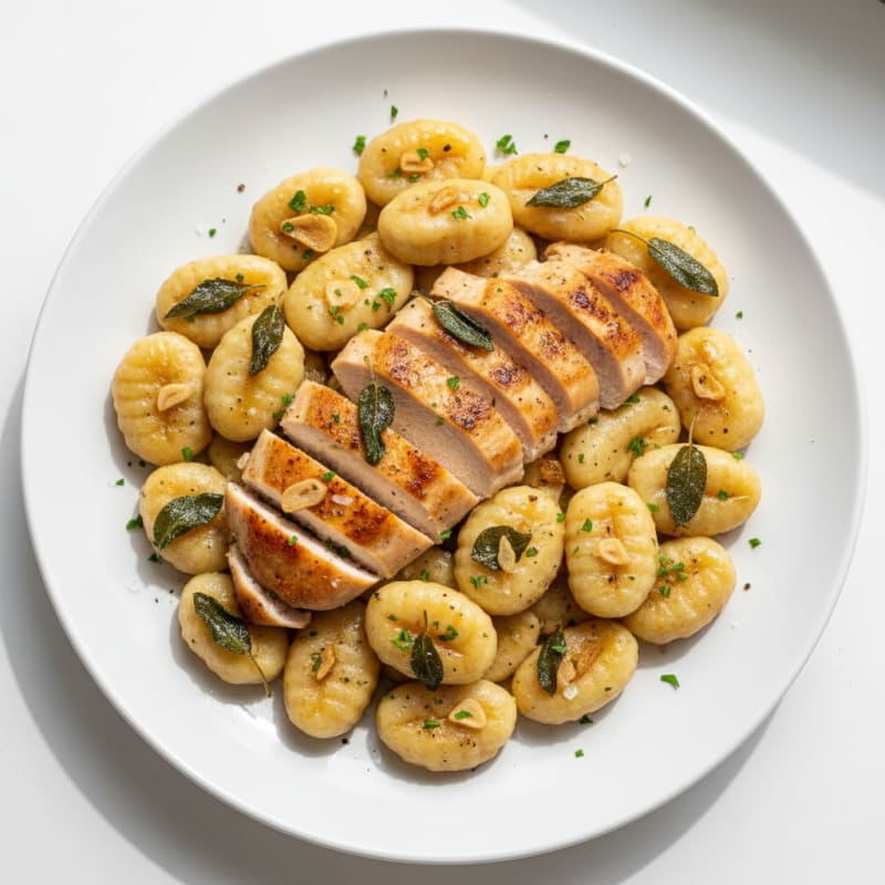 Creamy Ricotta Gnocchi with Sage Butter